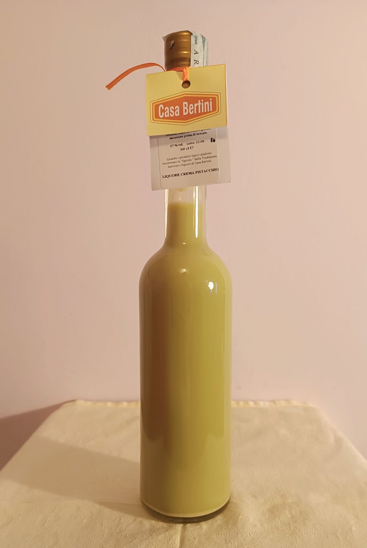 Liquore Crema al Pistacchio 50cl - Dolci calabresi - Sweetsinternationalsrls