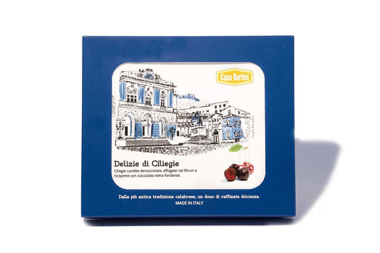 Ciliegie al Rum ricoperte di Cioccolato - 200gr - Dolci calabresi - Sweetsinternationalsrls