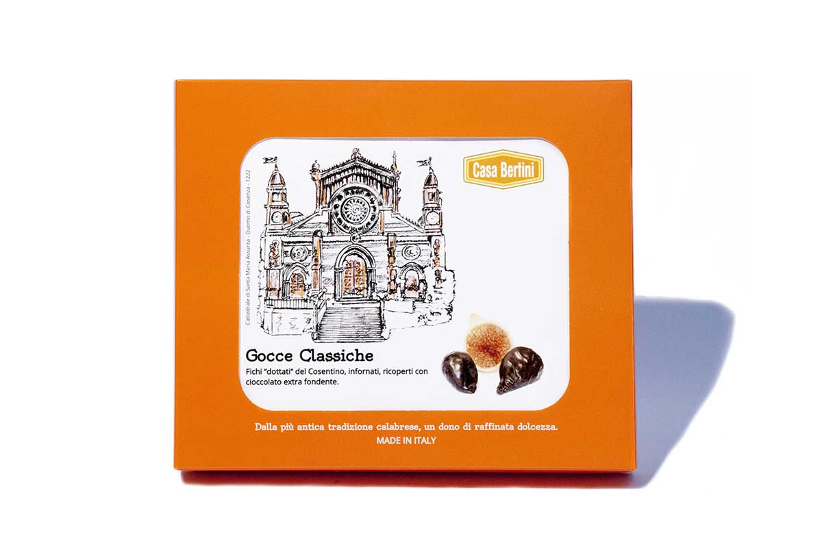 Gocce di Fichi Dottati (Classiche) - 230gr - Dolci calabresi - Sweetsinternationalsrls