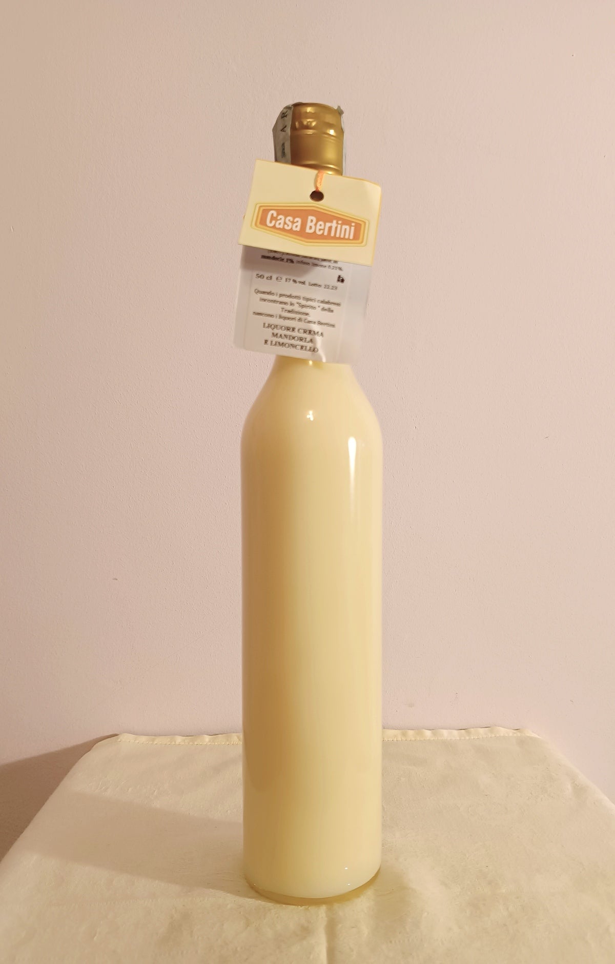 Liquore Crema di Mandorle E Limoncello 50cl - Dolci calabresi - Sweetsinternationalsrls