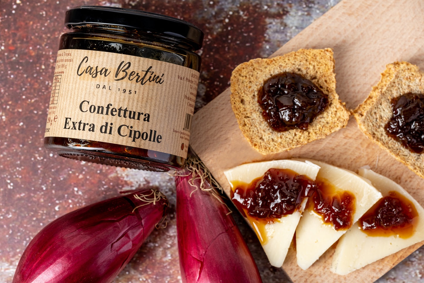Confettura di Tropea(Cipolla) - 250gr - Dolci calabresi - Sweetsinternationalsrls