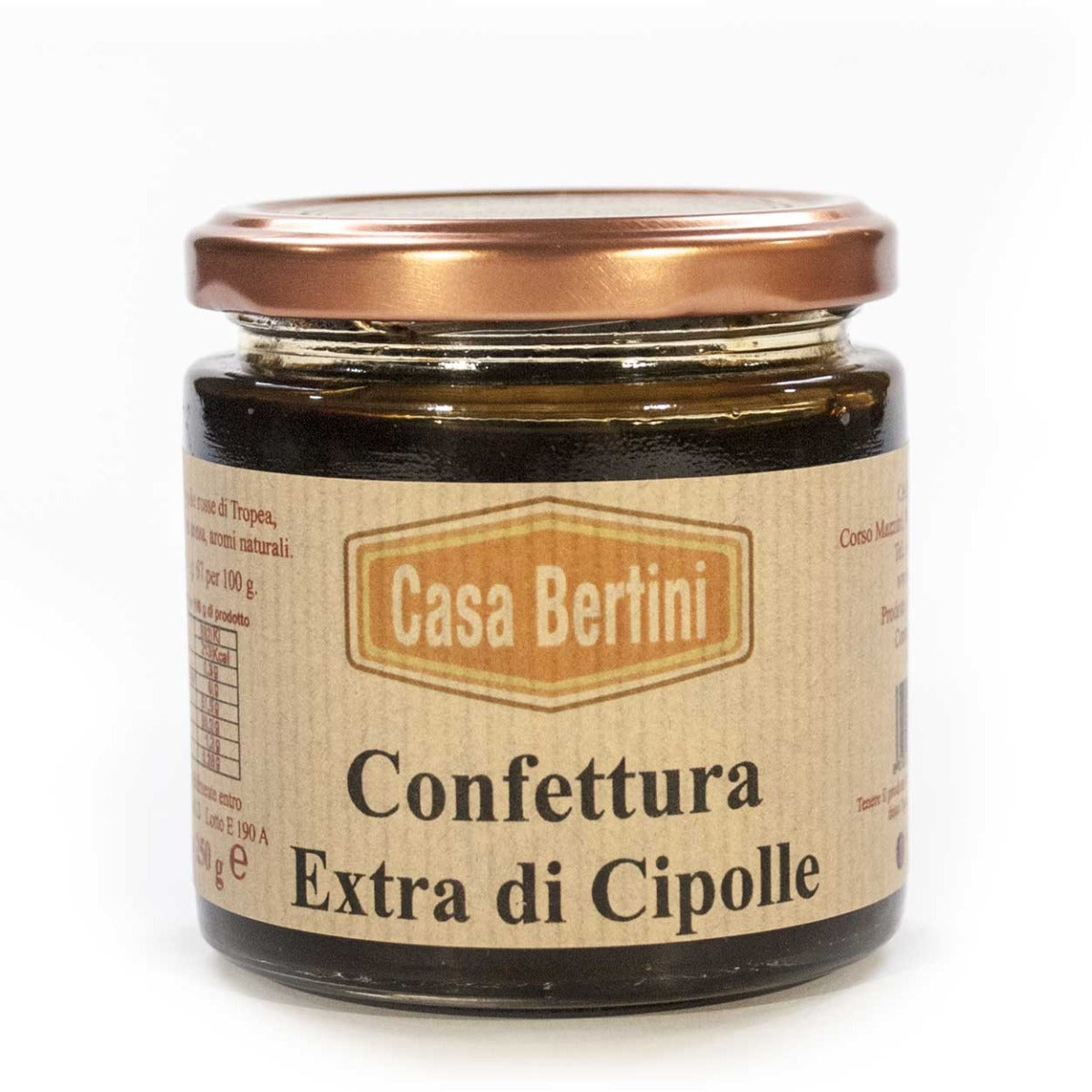 Confettura di Tropea(Cipolla) - 250gr - Dolci calabresi - Sweetsinternationalsrls