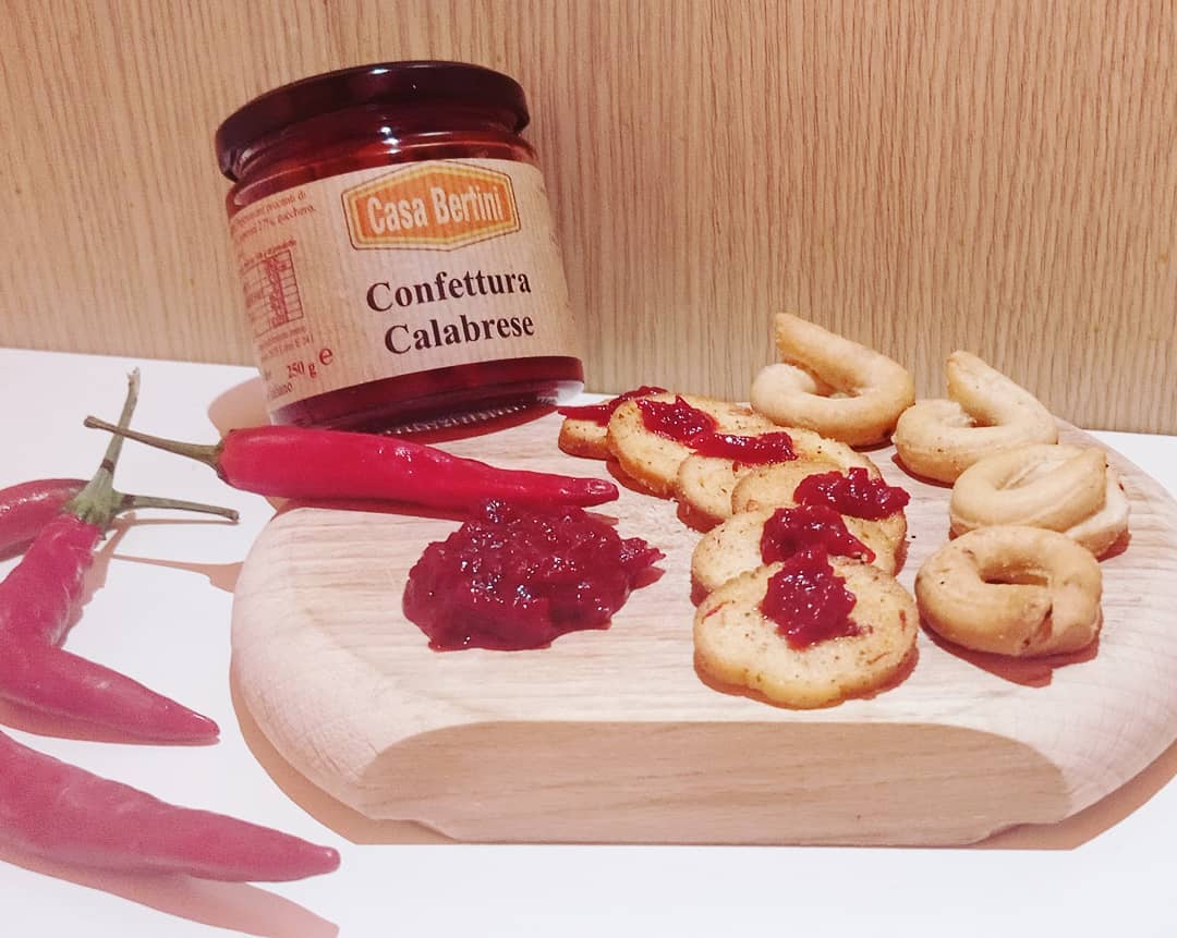 Confettura Calabrese (peperoncino piccante) - 250gr - Dolci calabresi - Sweetsinternationalsrls